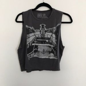 Neoclassics grey sleeveless tee